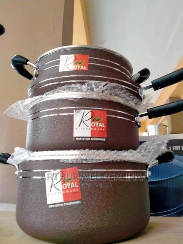 Quality Royal Kitchen 3 Set Cooking Untentils Without Frypan · Photo 1