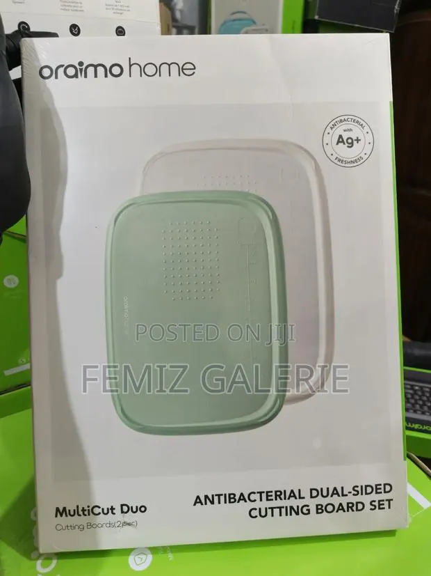 Oraimo MultiCut Duo Dual-Sided Antibacterial Cutting Board Set · Photo 4
