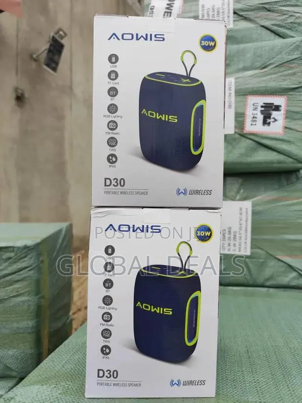 AOWIS D30 Portable Wireless Speaker 30W - Bluetooth Speaker · Photo 1