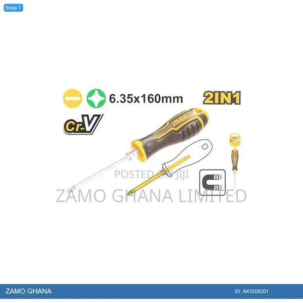2 in 1 Screwdriver - Akisd0201 · Photo 1