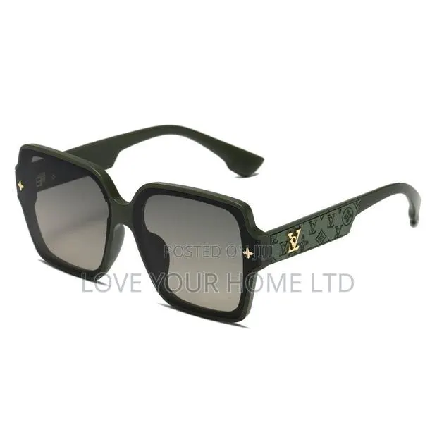 Luxury Oversized Square Sunglasses Fashion Eyewear Unisex · Photo 1