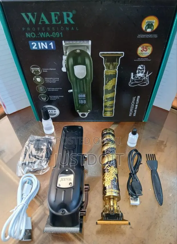 Wa 091 Rechargeable 2 in 1 Clipper · Photo 1