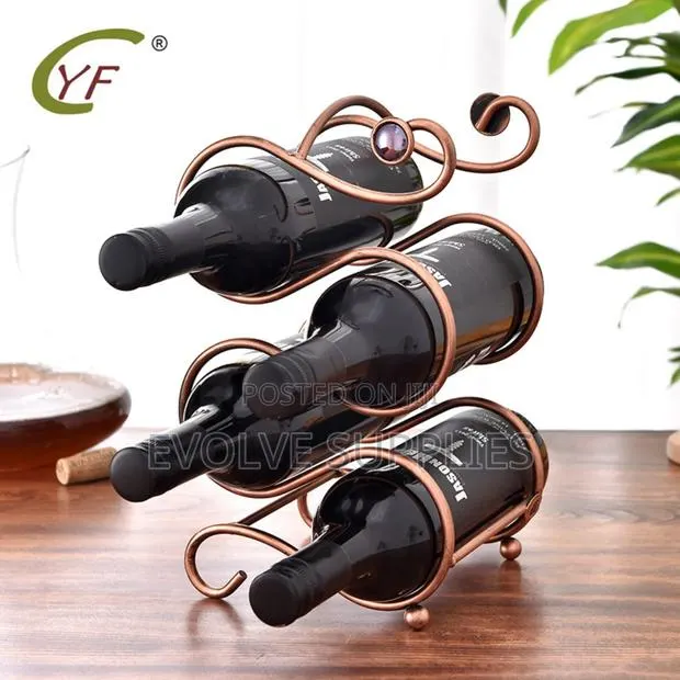 Bronze American Style Wine Bottle Rack · Photo 1