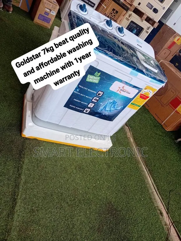 Discover the Power of Clean With Goldstar's 7kg Washing Machine · Photo 1