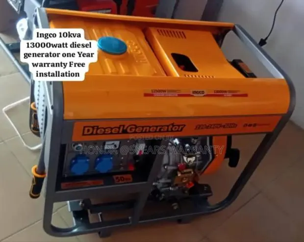 Power Zone Energy Ingco Generator 10kva 13000watt Diesel · Photo 1