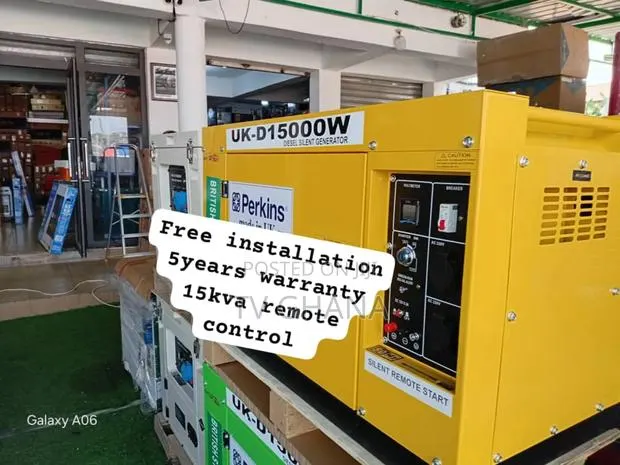Perkins 15kva Diesel Generator – Remote Start Technology · Photo 1