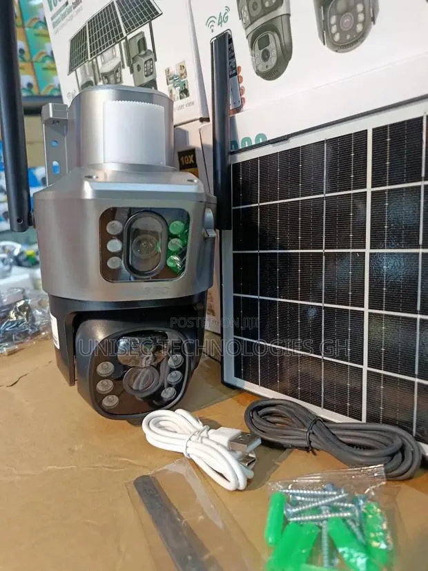 Dual Lens Solar Camera ( V380) · Photo 1