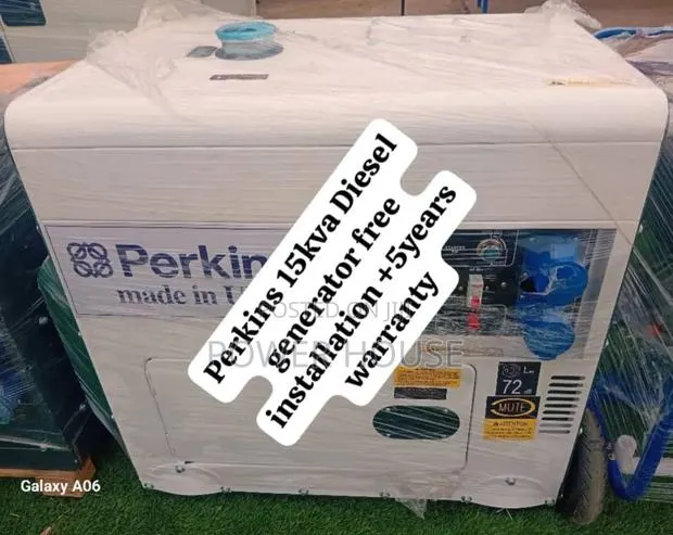 Energy Flow Perkins Diesel Generator 15kva Silent · Photo 1