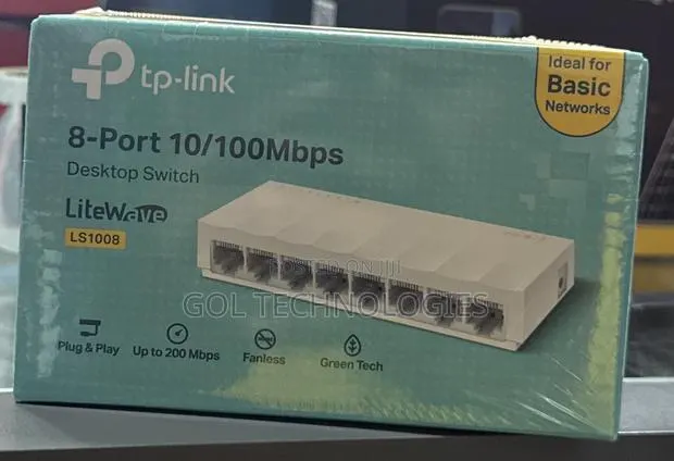 Tp-Link 8-Port Desktop Switch Ls1008 · Photo 1