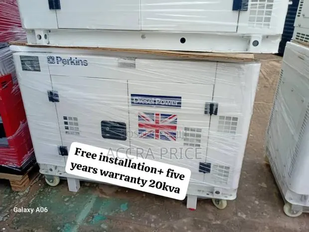 Power All Day Generator 20kva Perkins Diesel Bearable Noise · Photo 1