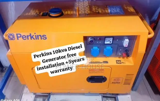 Vision Crafter Perkins Diesel Generator 10kva Silent · Photo 1