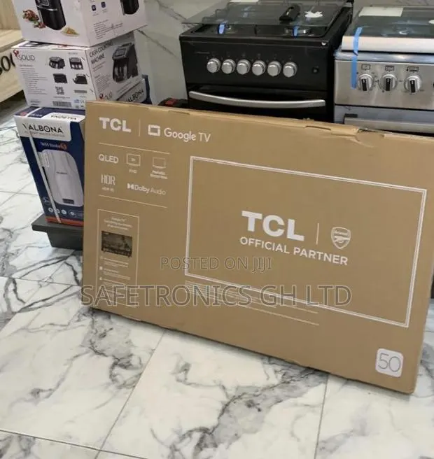 Grab 50s5k Qled TCL Android Frameless 50 Inch Tv · Photo 1