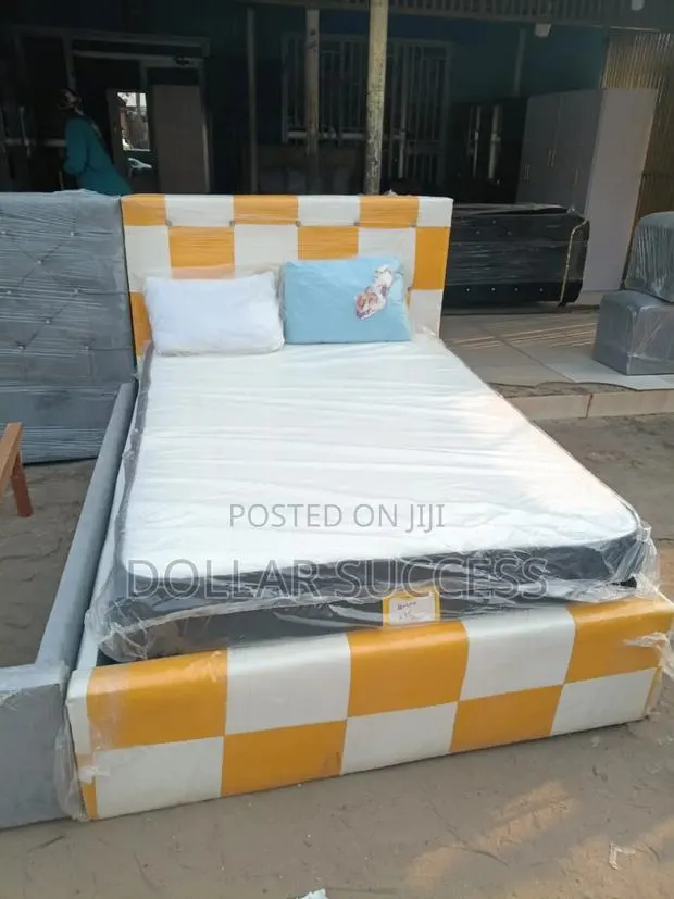 Bedframe With Mattress · Photo 1