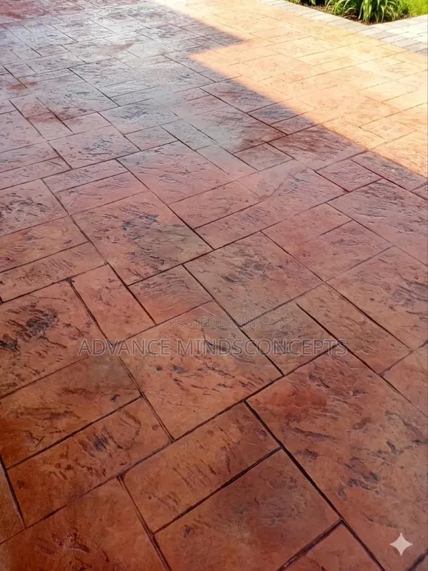 Floor Concrete Work ( Stamp Concrete) · Photo 1