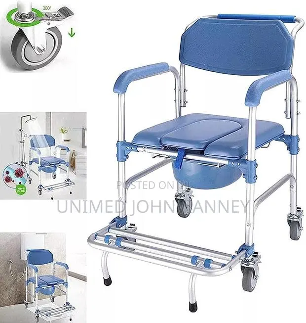 Commode Seat With Wheel · Photo 1