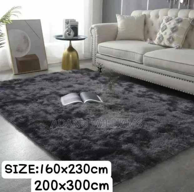 Fluffy Center Carpet 200x300cm ( Available in Diff Colors) · Photo 1