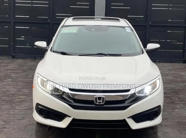Honda Civic EX 4dr Sedan (2.0L 4cyl) 2017 White