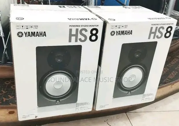 Yamaha HS8 8inches Powered Studio Monitor It's Bi-Amplified · Photo 1
