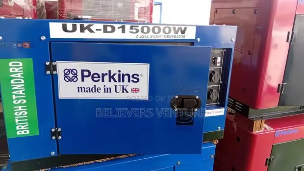 Heavy‐Duty Perkins 15kva Generator – Made in Uk · Photo 1