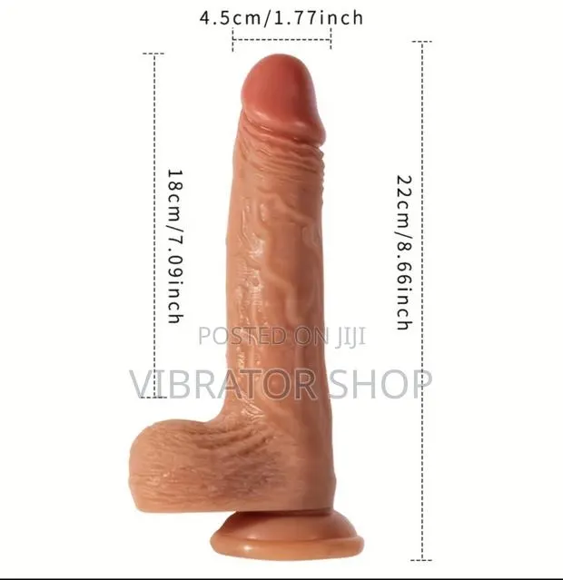 Realistic Vibrator Dildo 9.5 Inches · Photo 1