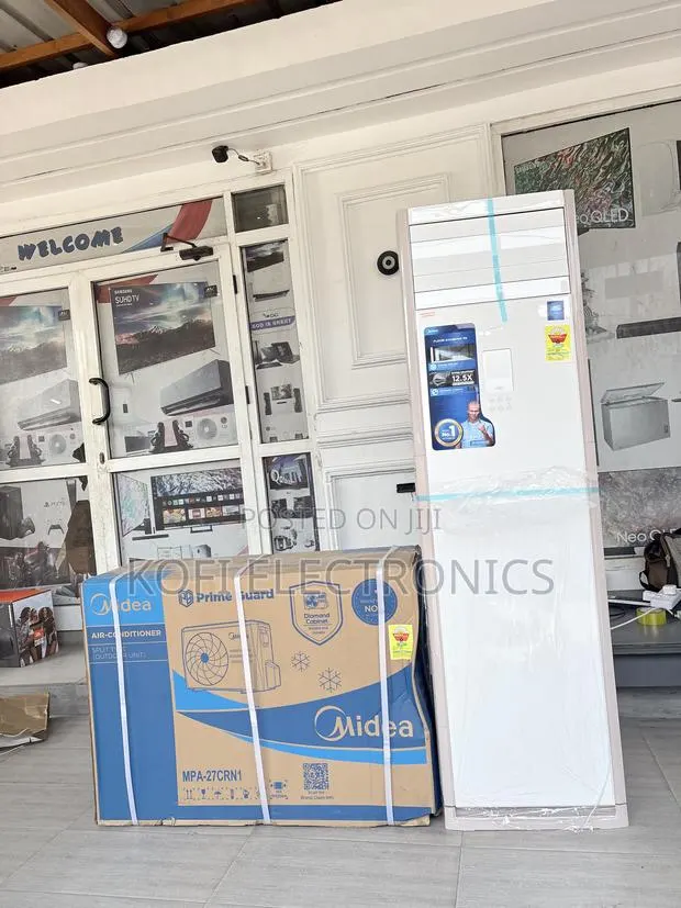 Engineered to Run Quietly Midea 3.0hp Floor Standing AC Mpa-27crn1-N · Photo 1