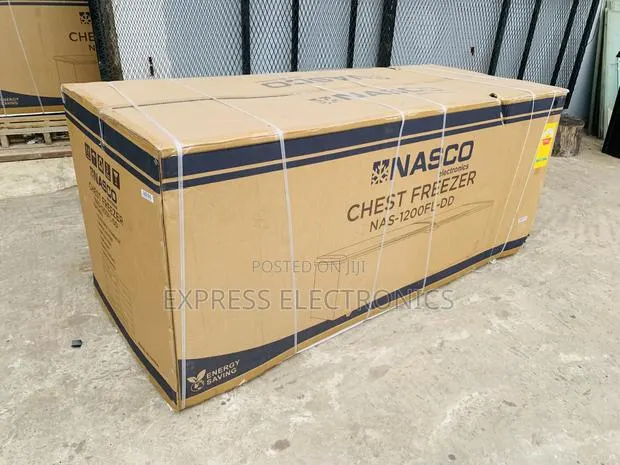High Quality Sleek Nasco 800 Double Door Chest Freezer (NAS-1200FL-DD) · Photo 1