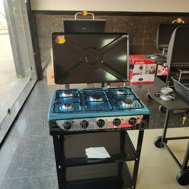Exclusive Price Cut on Our Exceptional 5 Burner Gas Stove With Shelf · Photo 1