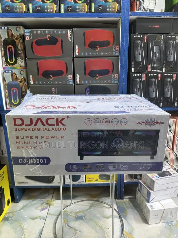 Djack Dj-H3001 Super Power Mini Hi-Fi Bluetooth Speaker System · Photo 1