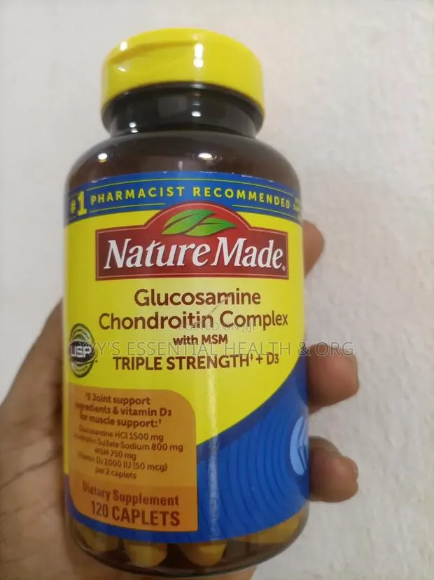 Nature Made Glucosamine and Chondroitin With MSM and Vit D3 · Photo 1