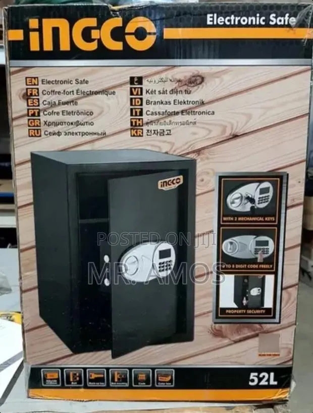 Ingco Electronic Safe 52L - ESF5002 · Photo 1