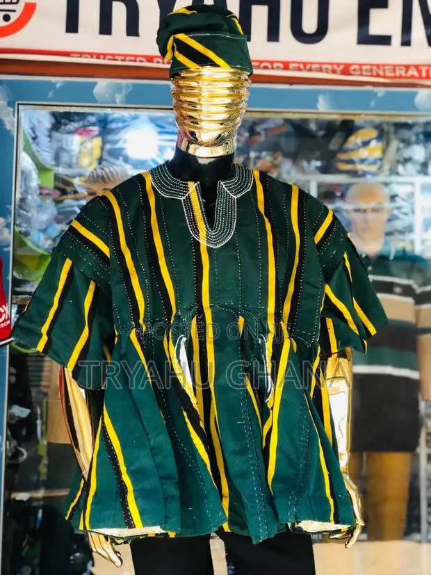 Buy Authentic Batakari Smock in Ghana | Premium Fugu – Tryahu · Photo 1