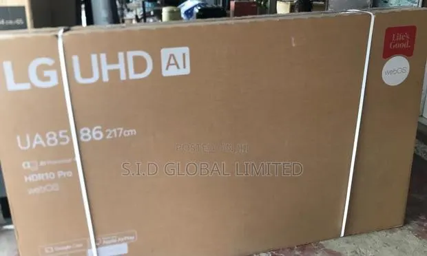 Lg 86" Ua85 Ai-Powered Performance Webos 25 · Photo 1