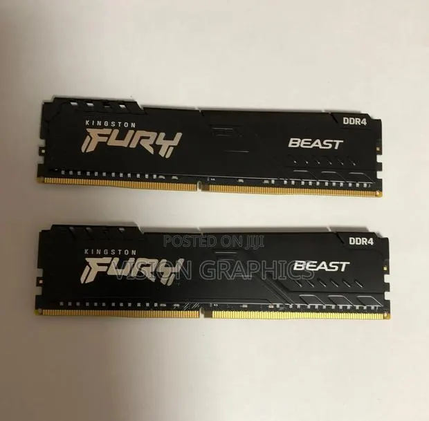 Kingston Fury Beast 32gb Single Stick Each (Ddr4-3200mhz · Photo 1
