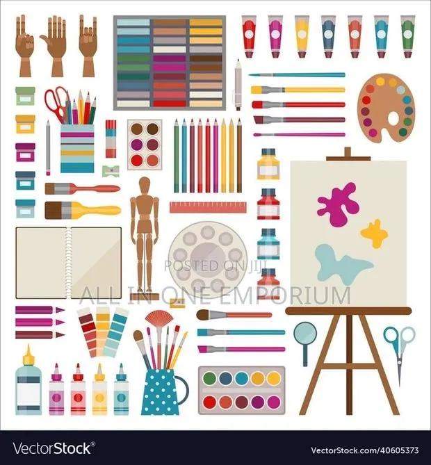 Visual Art Materials And Tools · Photo 1