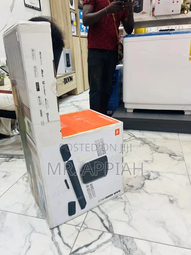 Fresh in Box JBL Bar 1000 Mk2 7.1.4channel Sound Bar System(480watt) · Photo 1