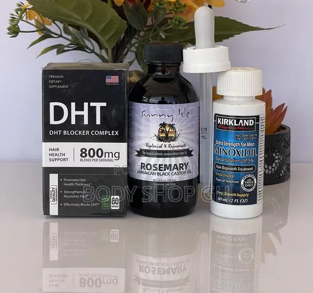 Kirkland Minoxidil + Rosemary +Dht Blocker for Hair Regrowth · Photo 1