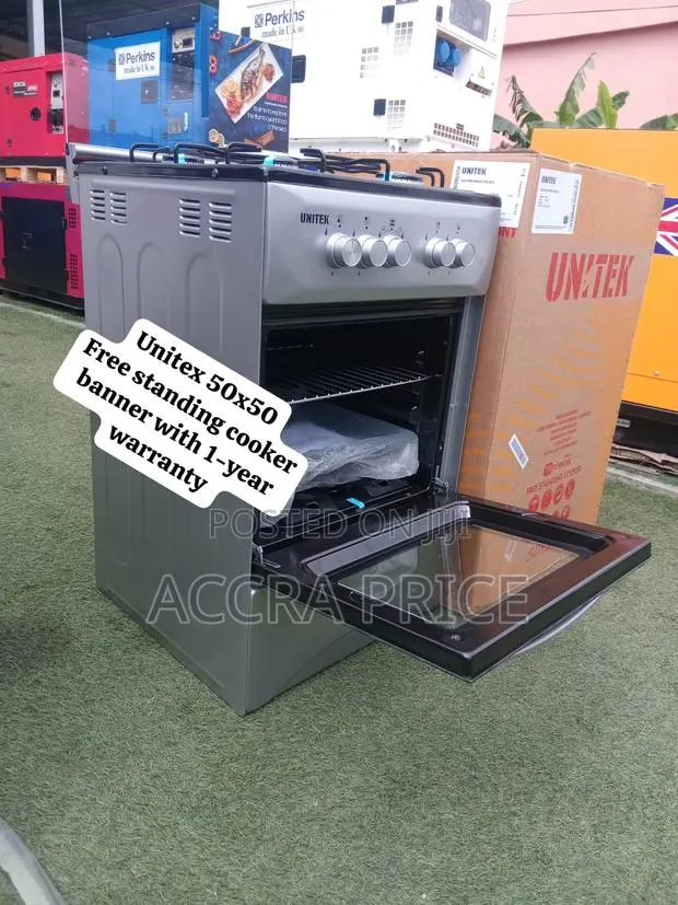 Super Quality Unitek 50x50 4-Burner Gas Stove With Oven Hotplate · Photo 1