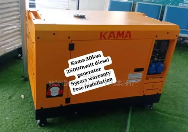 Kama 20kva Civic Center Energy Systems Diesel Generator Kama · Photo 1