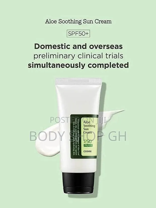 Cosrx Aloe Soothing Sun Cream SPF 50 Hydrate + Protect Skin · Photo 1
