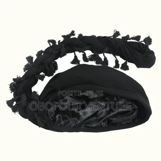 Turban for Men Women Satin Lined Durag Head Wraps Skull Cap. Jjggff19 · Photo 1