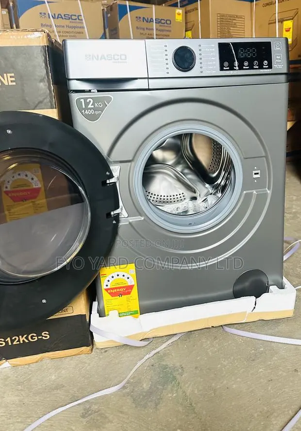 Front Load Washing Nasco 12kg Inverter Built Washing Machine · Photo 1