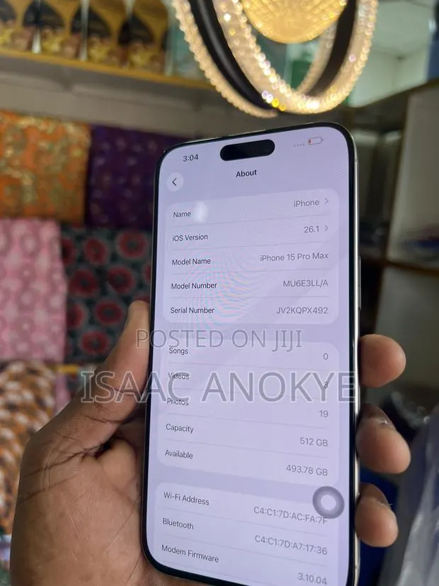 Apple iPhone 15 Pro Max 512 GB Gray · Photo 1