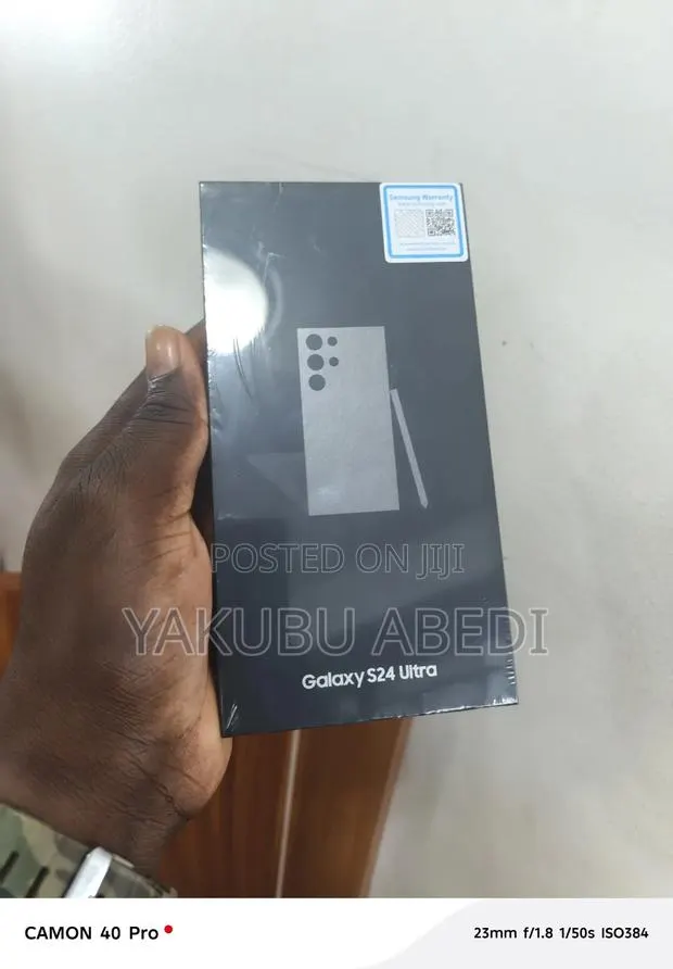 New Samsung Galaxy S24 Ultra 512 GB Black · Photo 1