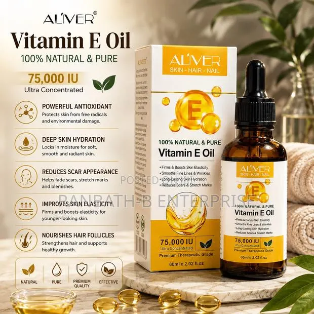 Intensive Moisturizing Vitamin E Oil · Photo 1