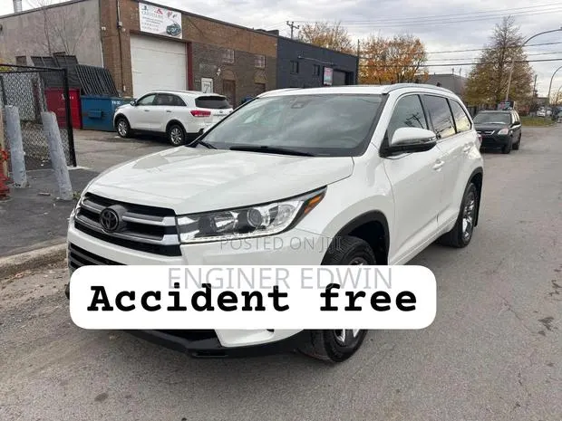 Toyota Highlander Limited Platinum 4x4 V6 (3.5L 6cyl 8A) 2018 White · Photo 1