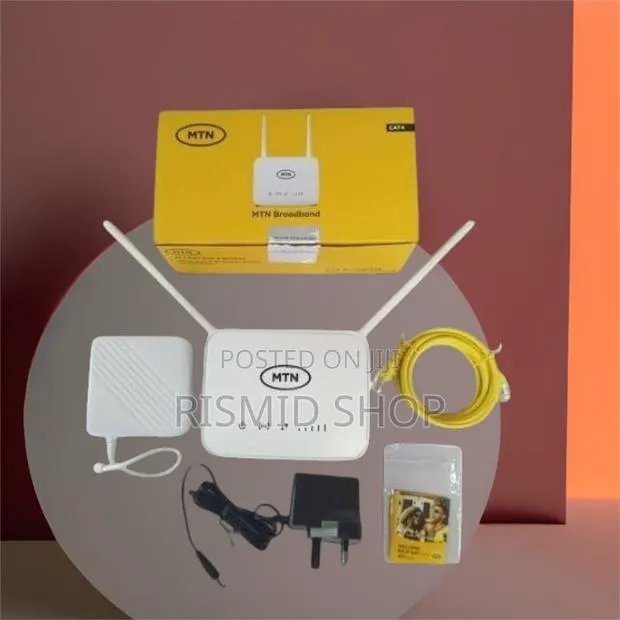 MTN Universal LTE 4G Router & Emergency Power Backup · Photo 1