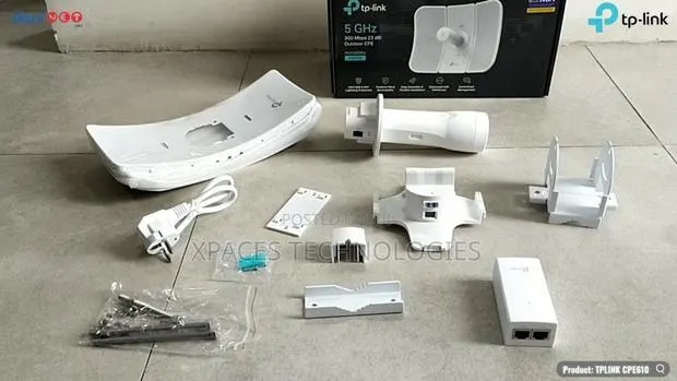 TP-Link CPE610 5GHz Outdoor CPE, 300Mbps, 23dBi High-Gain · Photo 1