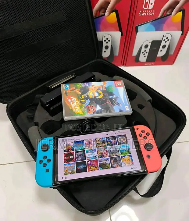 New Nintendo Switch With Games · Photo 1