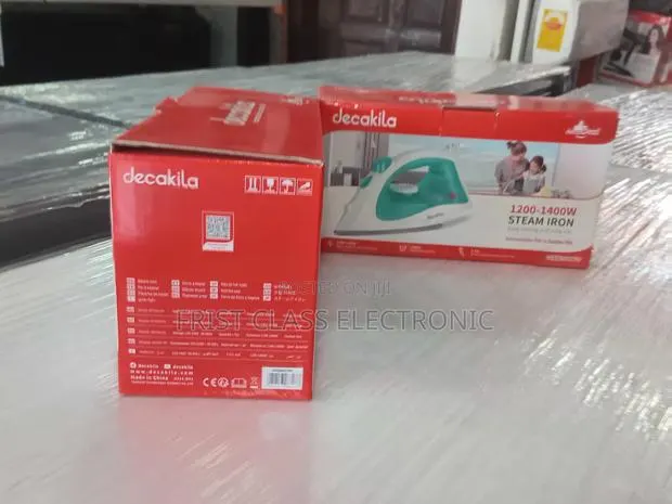 Decakila Steam Iron – Fresh Look, Smooth Fabric Finish · Photo 1