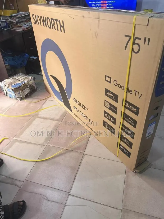 2026 Skyworth 75” Qled Smart TV With Voice Control · Photo 1